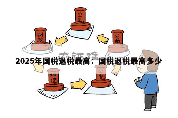 2025年国税退税最高：国税退税最高多少