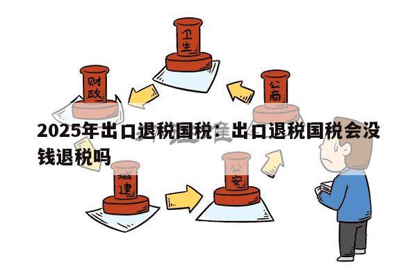 2025年出口退税国税：出口退税国税会没钱退税吗